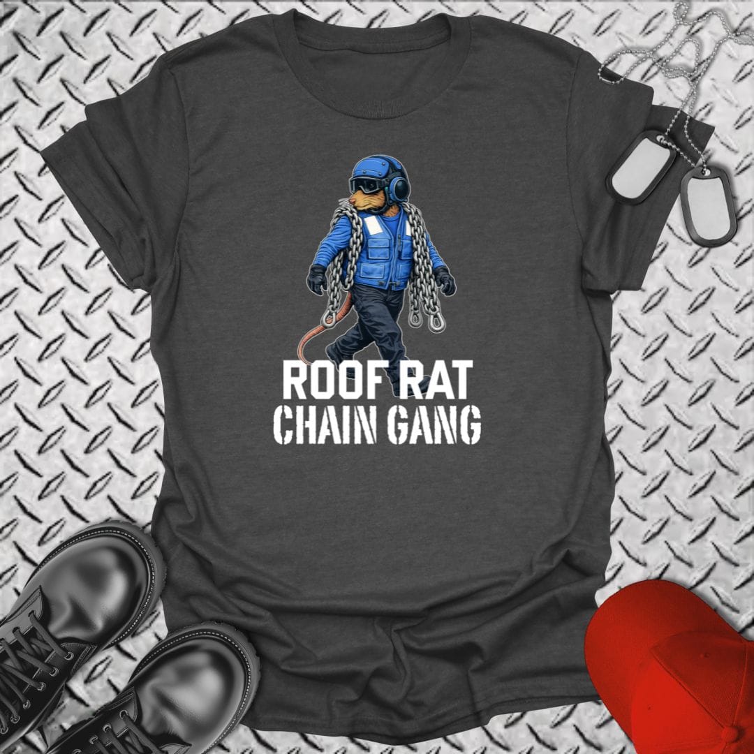NavyHumor Everyday Tee Dark Heather / S Blue Roof Rat - Chain Gang
