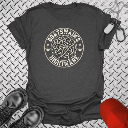 NavyHumor Everyday Tee Dark Heather / S Boatswain's Nightmare