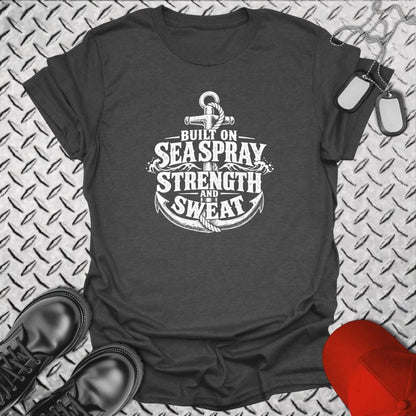 NavyHumor Everyday Tee Dark Heather / S Built On