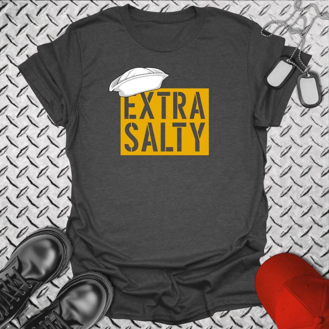 NavyHumor Everyday Tee Dark Heather / S Extra Salty