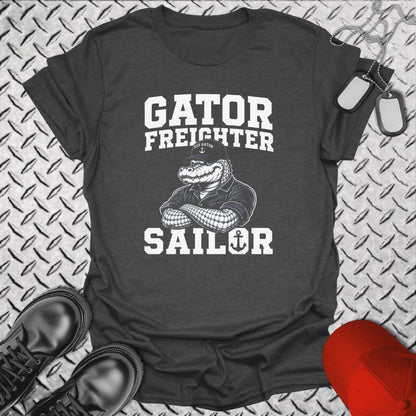 NavyHumor Everyday Tee Dark Heather / S Gator Sailor