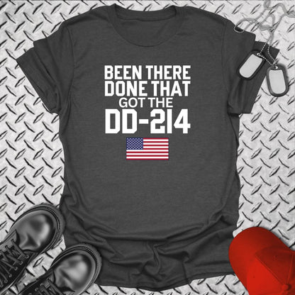 NavyHumor Everyday Tee Dark Heather / S Got The DD-214