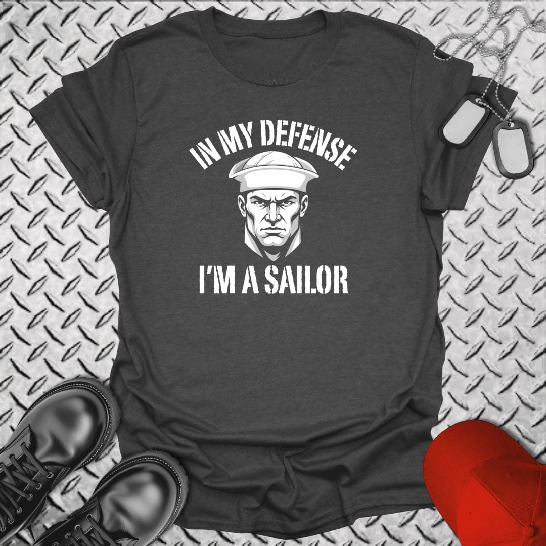 NavyHumor Everyday Tee Dark Heather / S I'm A Sailor
