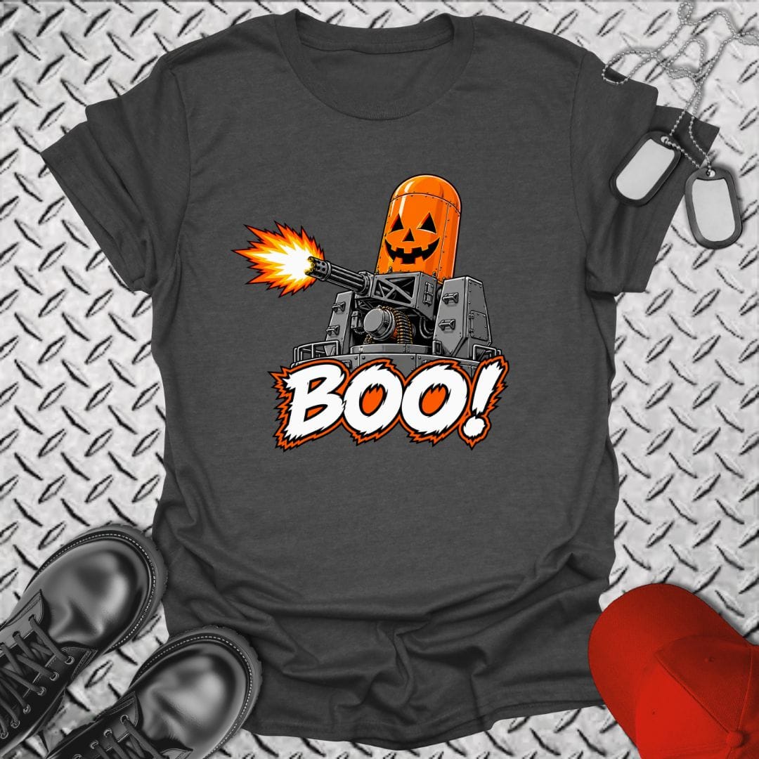 NavyHumor Everyday Tee Dark Heather / S Pumpkin Phalanx