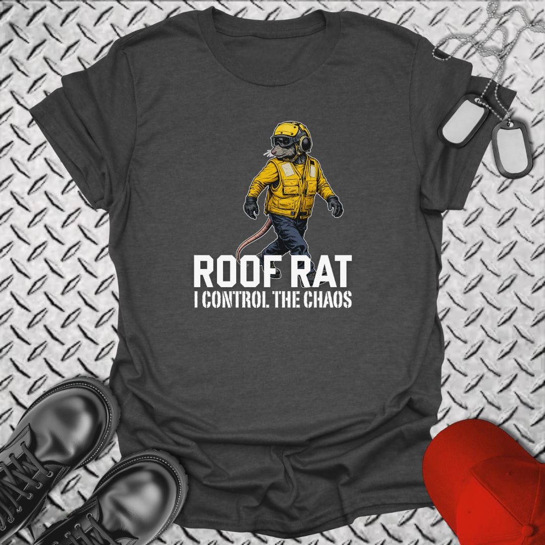 NavyHumor Everyday Tee Dark Heather / S Roof Rat - Yellow