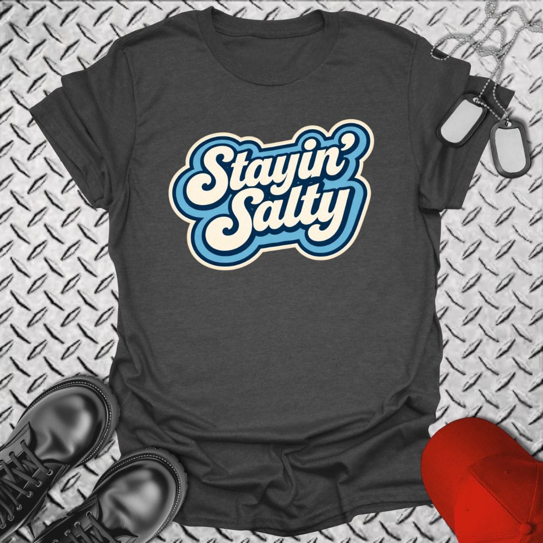 NavyHumor Everyday Tee Dark Heather / S Stayin' Salty