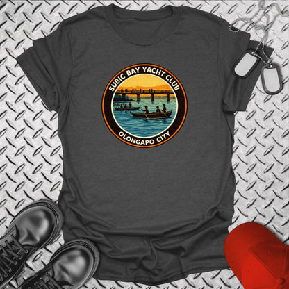 NavyHumor Everyday Tee Dark Heather / S Subic Bay Yacht Club