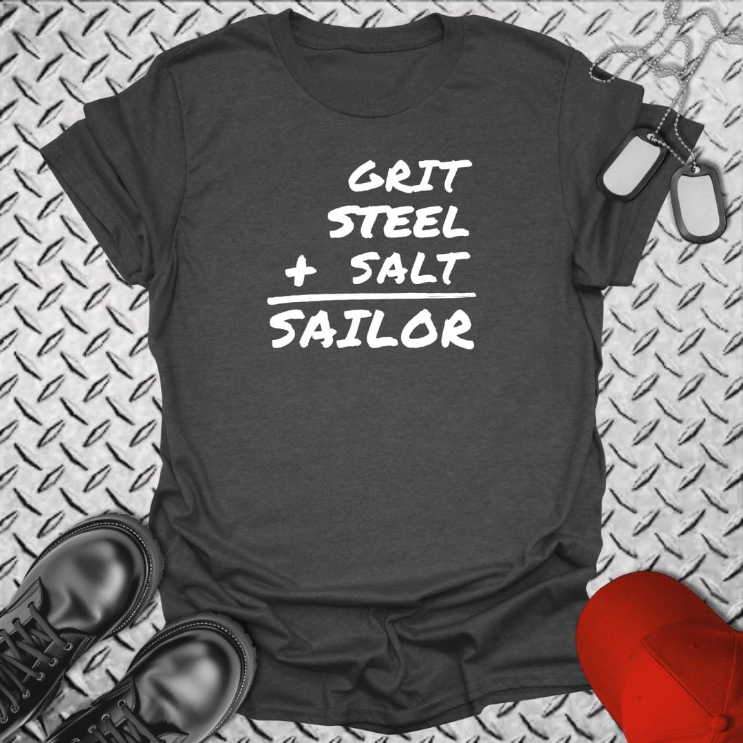 NavyHumor Everyday Tee Dark Heather / S Sum Of A Sailor