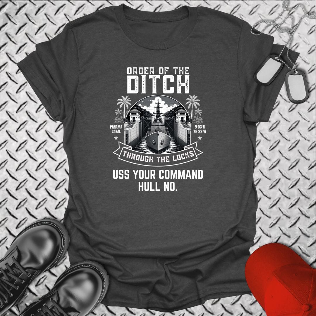 NavyHumor Everyday Tee Dark Heather / S "Your Command" Order of the Ditch