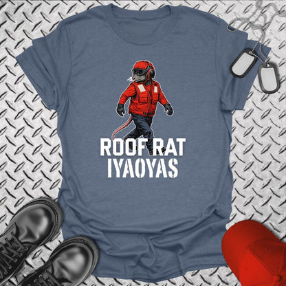 NavyHumor Everyday Tee Heather Indigo / S Roof Rat - Red