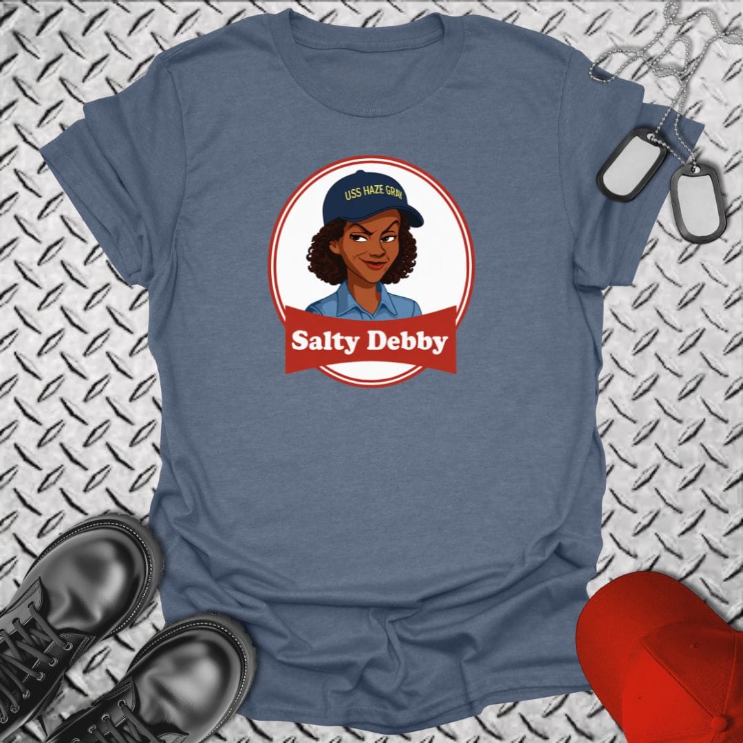 NavyHumor Everyday Tee Heather Indigo / S Salty Debby_