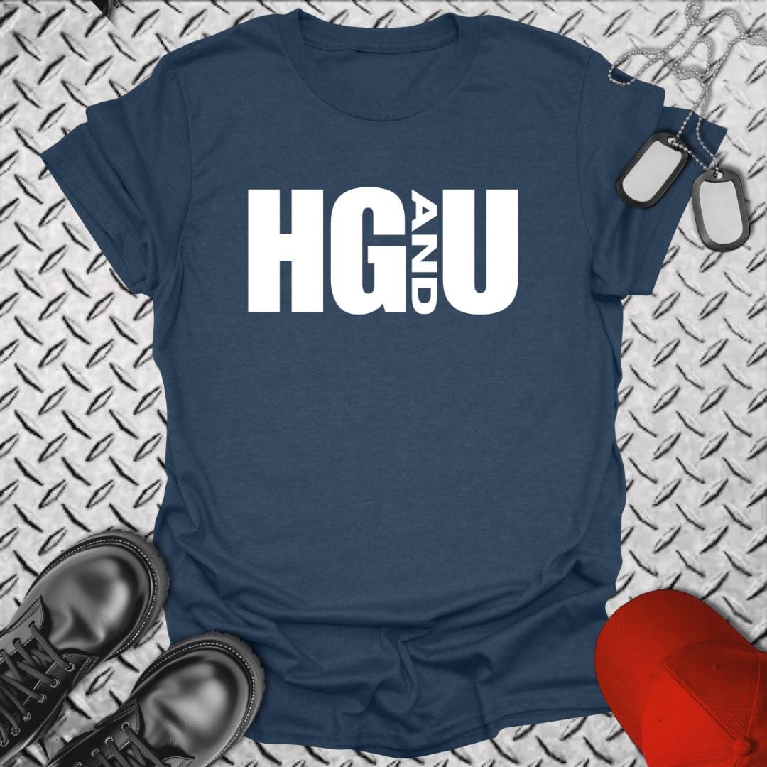 NavyHumor Everyday Tee Heather Navy / S HazeGray and Underway