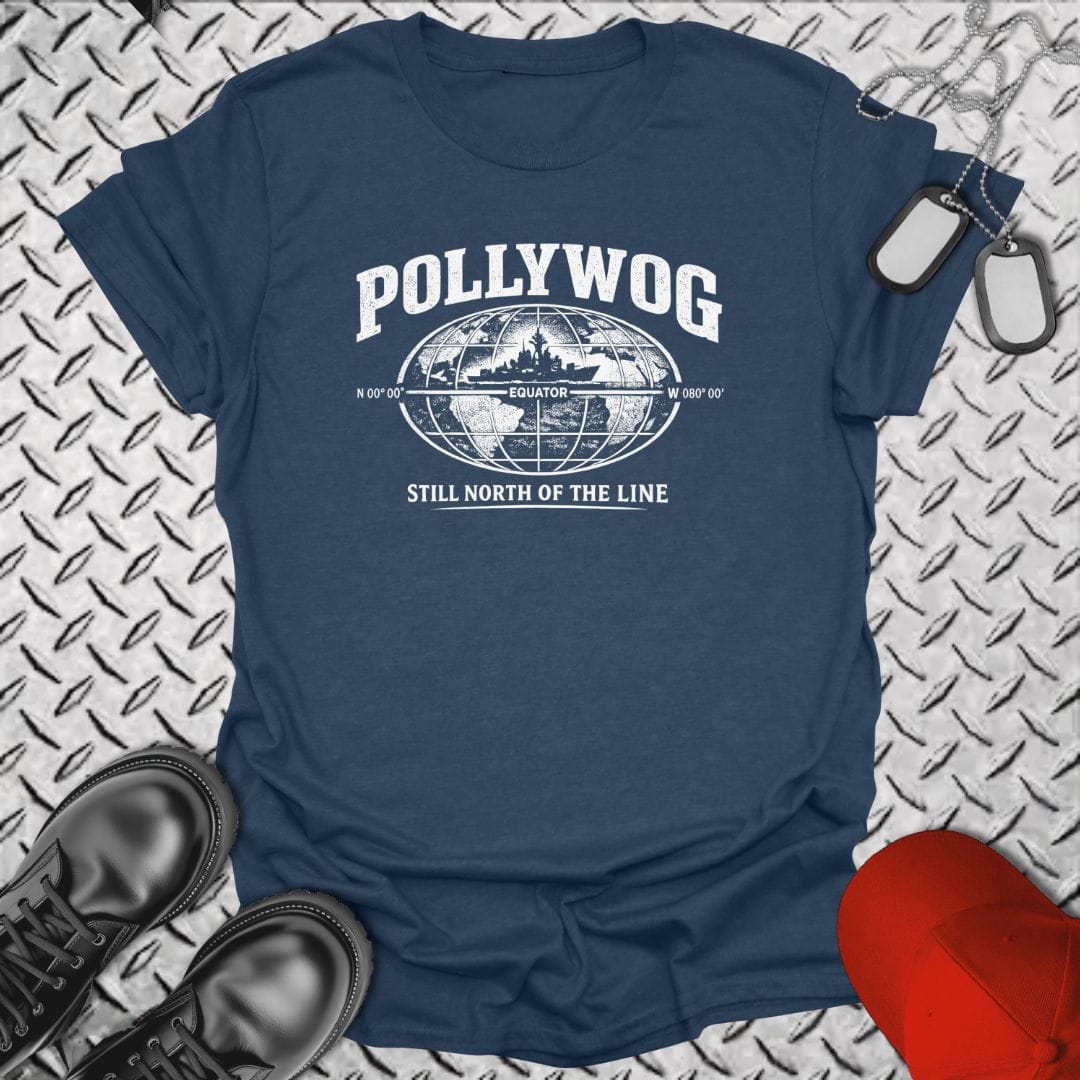 NavyHumor Everyday Tee Heather Navy / S Pollywog