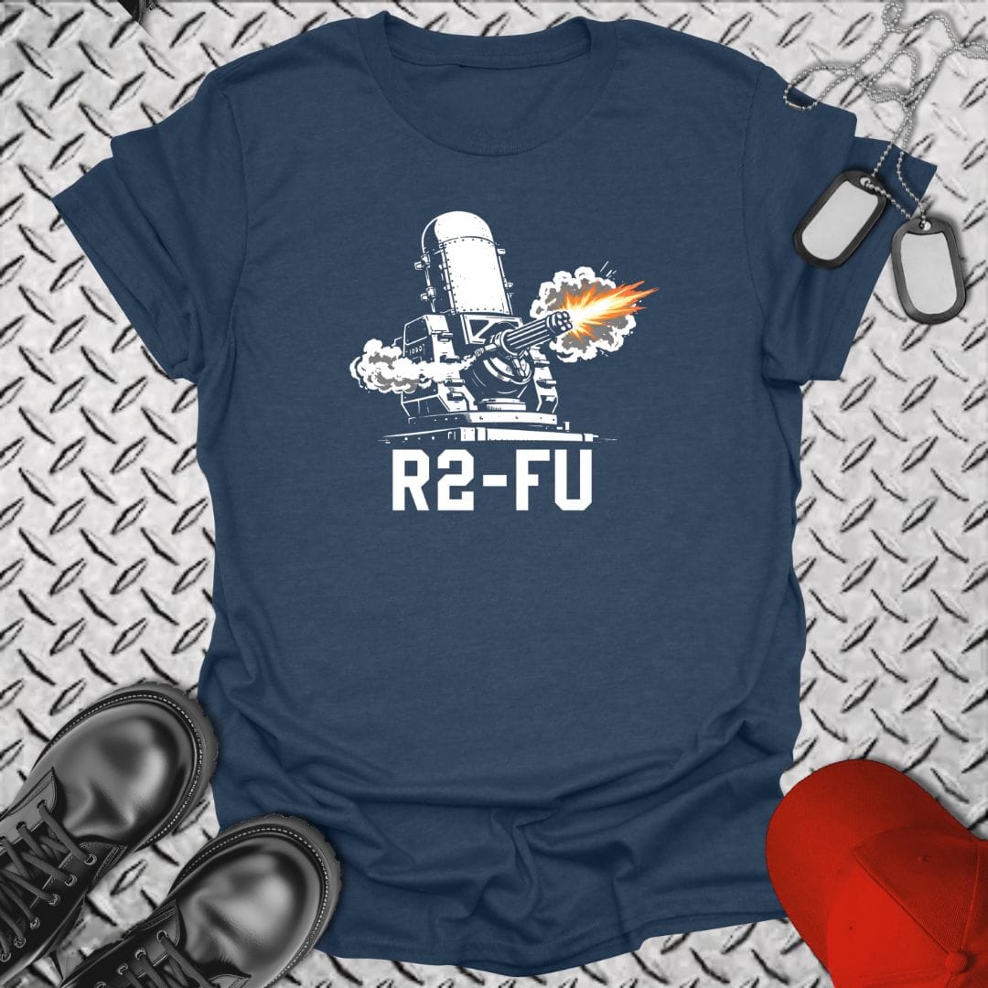 NavyHumor Everyday Tee Heather Navy / S R2-FU