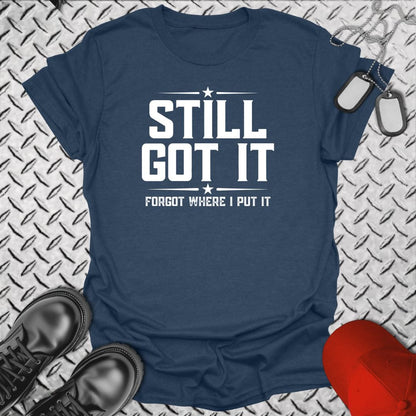 NavyHumor Everyday Tee Heather Navy / S Still Got It