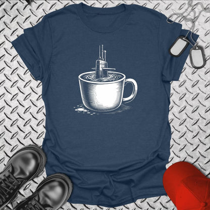 NavyHumor Everyday Tee Heather Navy / S Sub In A Cup
