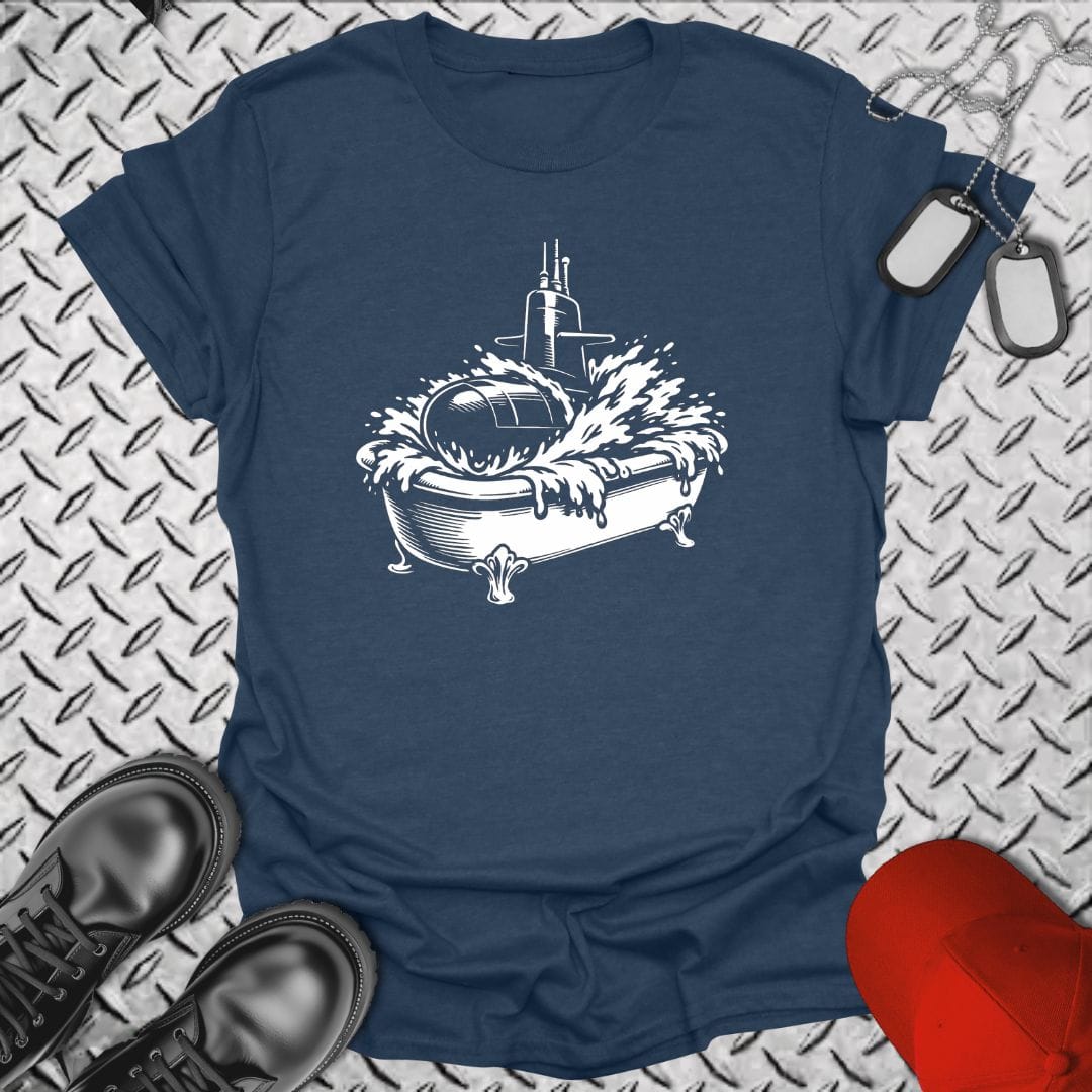 NavyHumor Everyday Tee Heather Navy / S Sub In A Tub