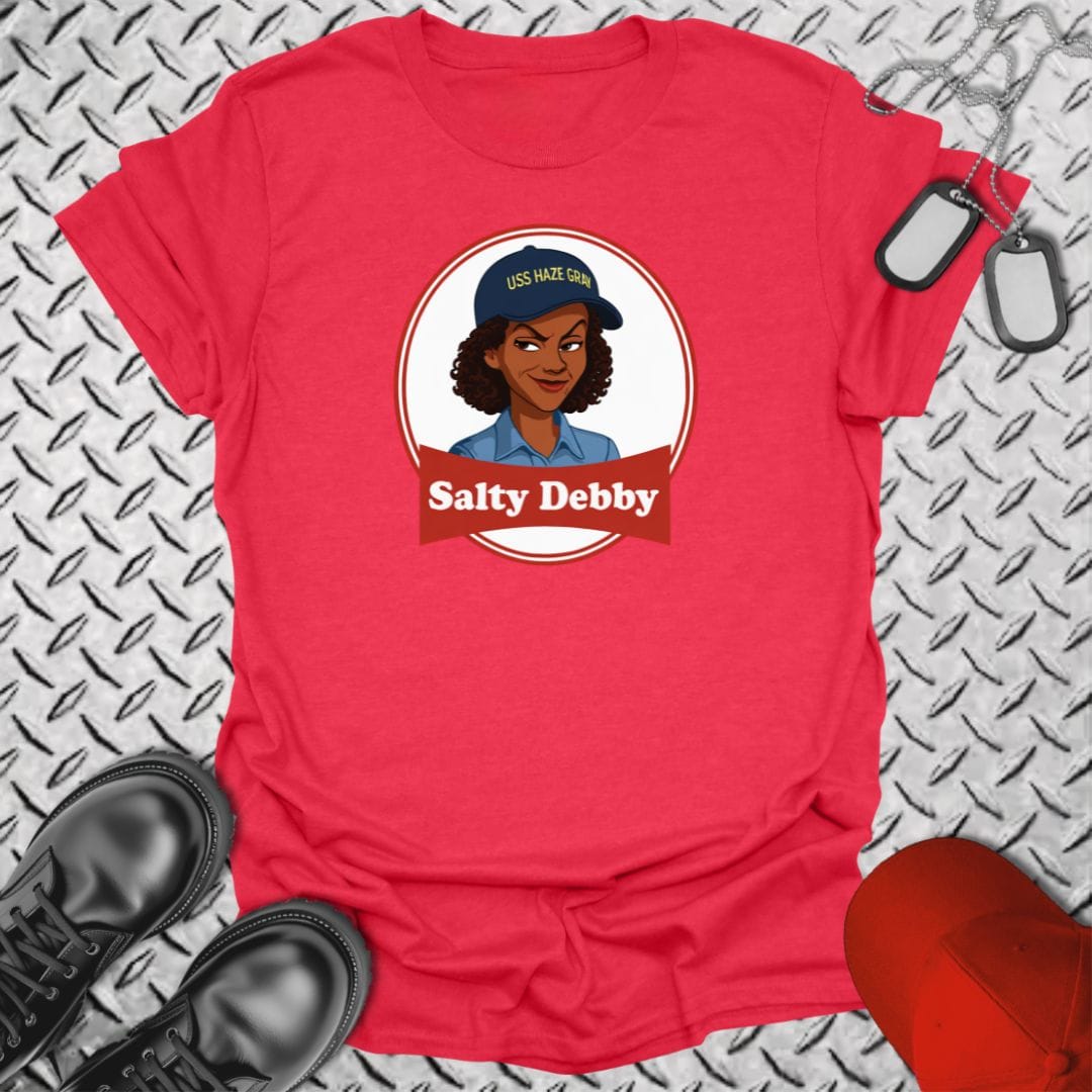 NavyHumor Everyday Tee Heather Red / S Salty Debby_