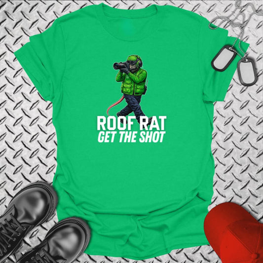 NavyHumor Everyday Tee Irish Green / S Green Roof Rat - Media