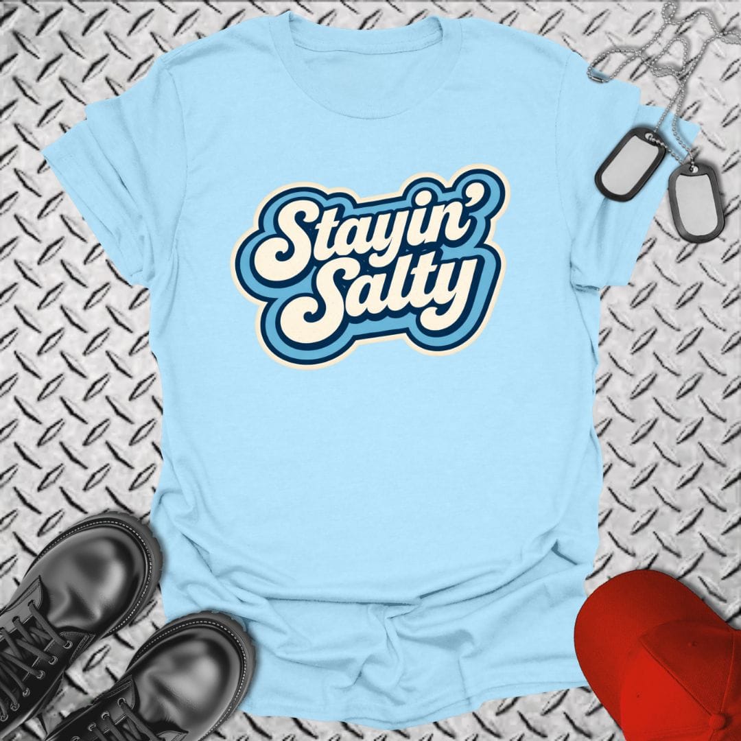 NavyHumor Everyday Tee Light Blue / S Stayin' Salty