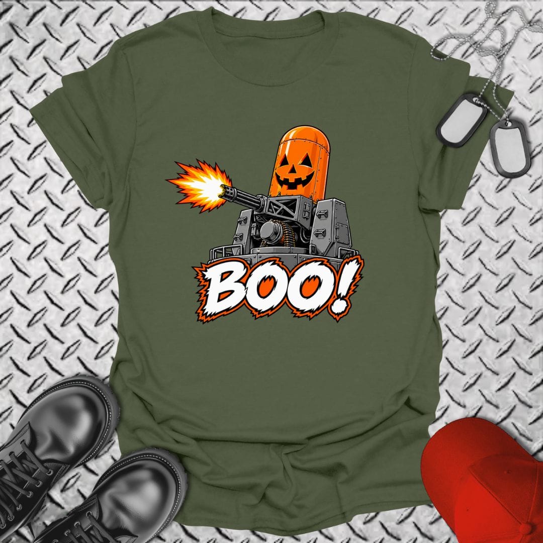 NavyHumor Everyday Tee Military Green / S Pumpkin Phalanx