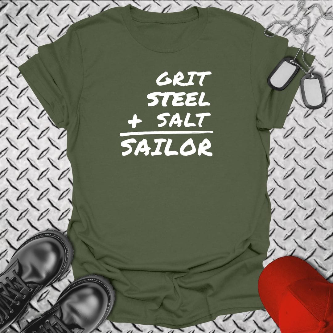 NavyHumor Everyday Tee Military Green / S Sum Of A Sailor