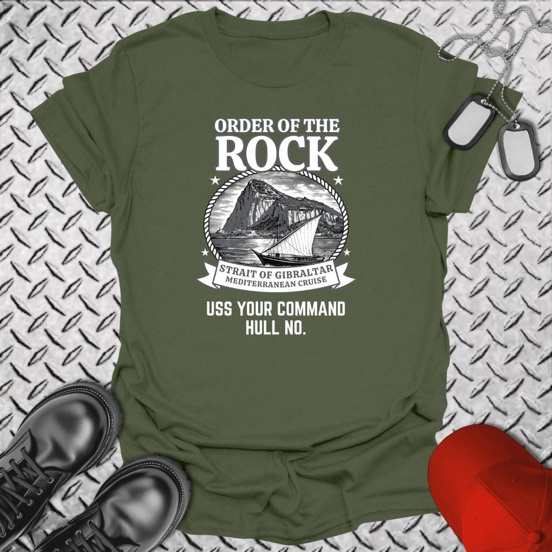 NavyHumor Everyday Tee Military Green / S "Your Command" Order of the Rock