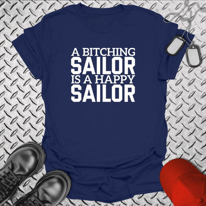 NavyHumor Everyday Tee Navy / S A Bitching Sailor