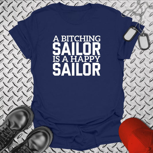 NavyHumor Everyday Tee Navy / S A Bitching Sailor