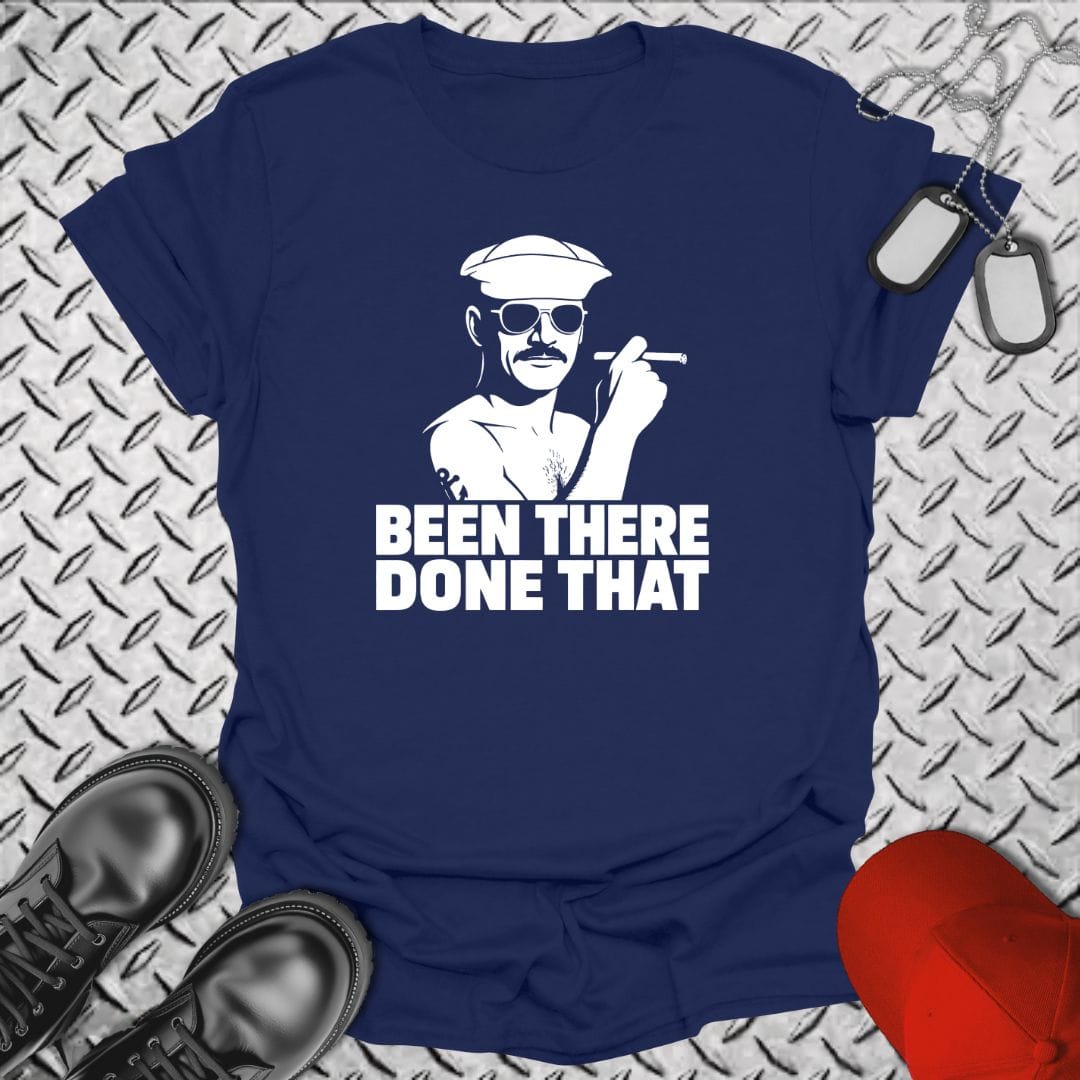 NavyHumor Everyday Tee Navy / S Been There, Done That