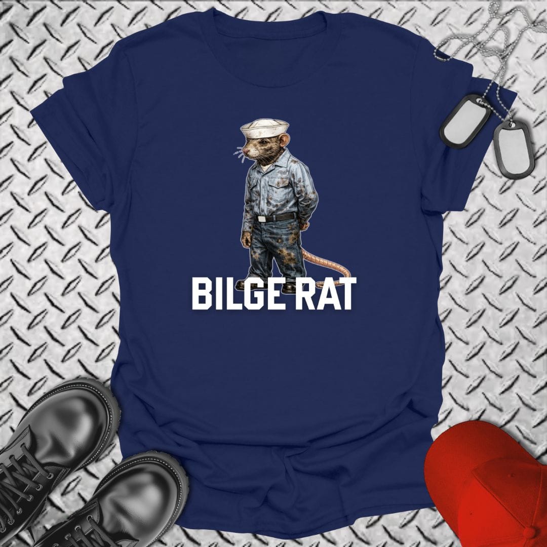NavyHumor Everyday Tee Navy / S Bilge Rat