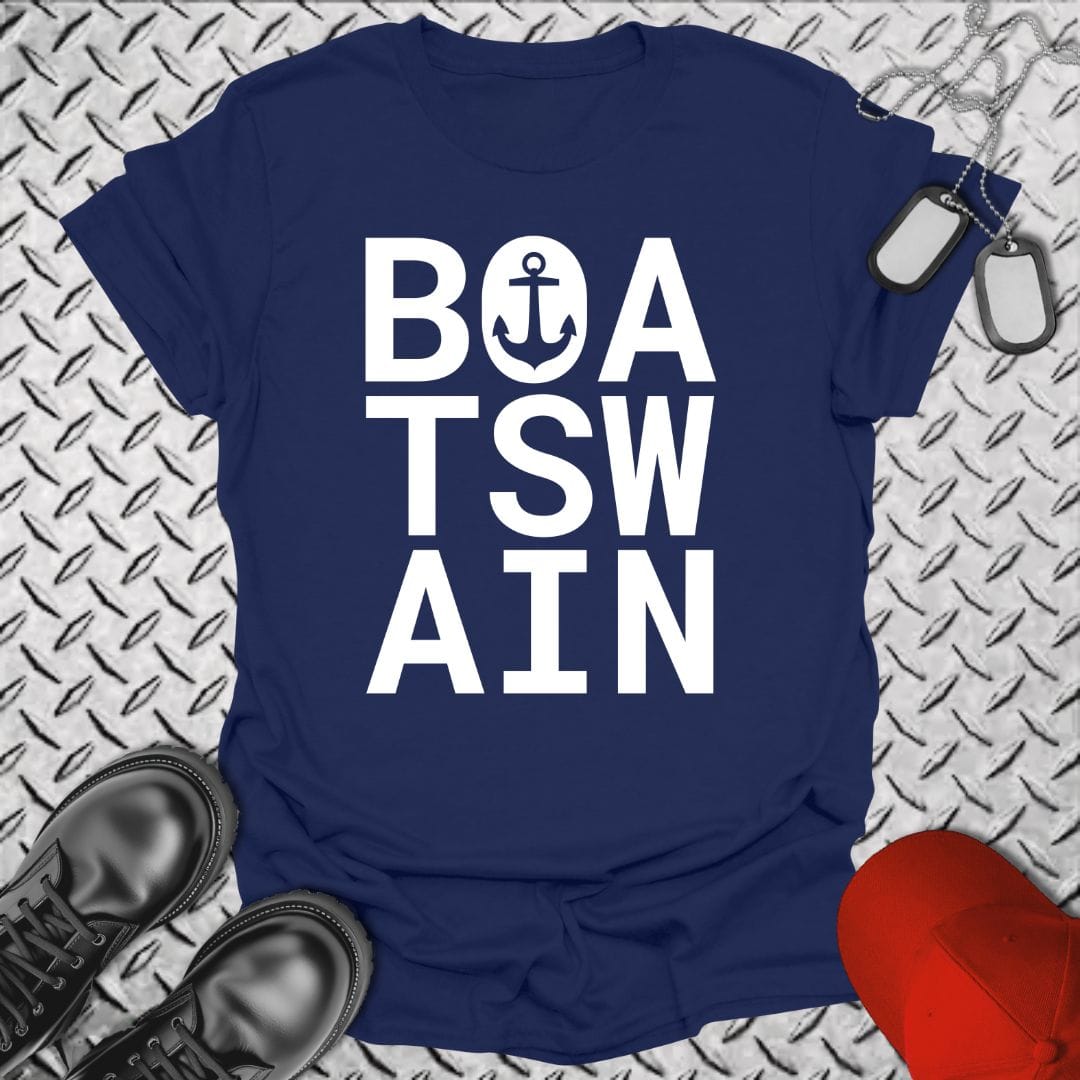 NavyHumor Everyday Tee Navy / S Bold Boatswain