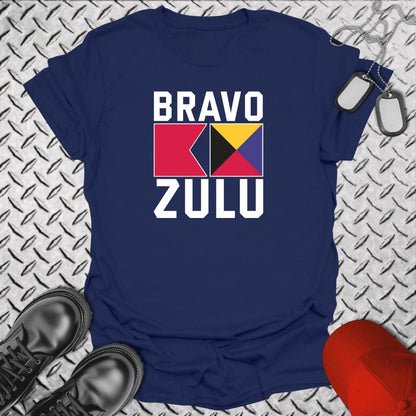 NavyHumor Everyday Tee Navy / S Bravo Zulu