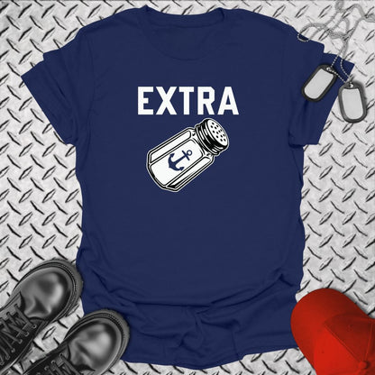 NavyHumor Everyday Tee Navy / S Extra Salty Shaker