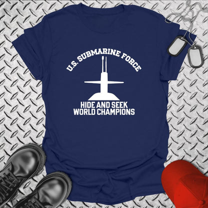 NavyHumor Everyday Tee Navy / S Hide & Seek Champions
