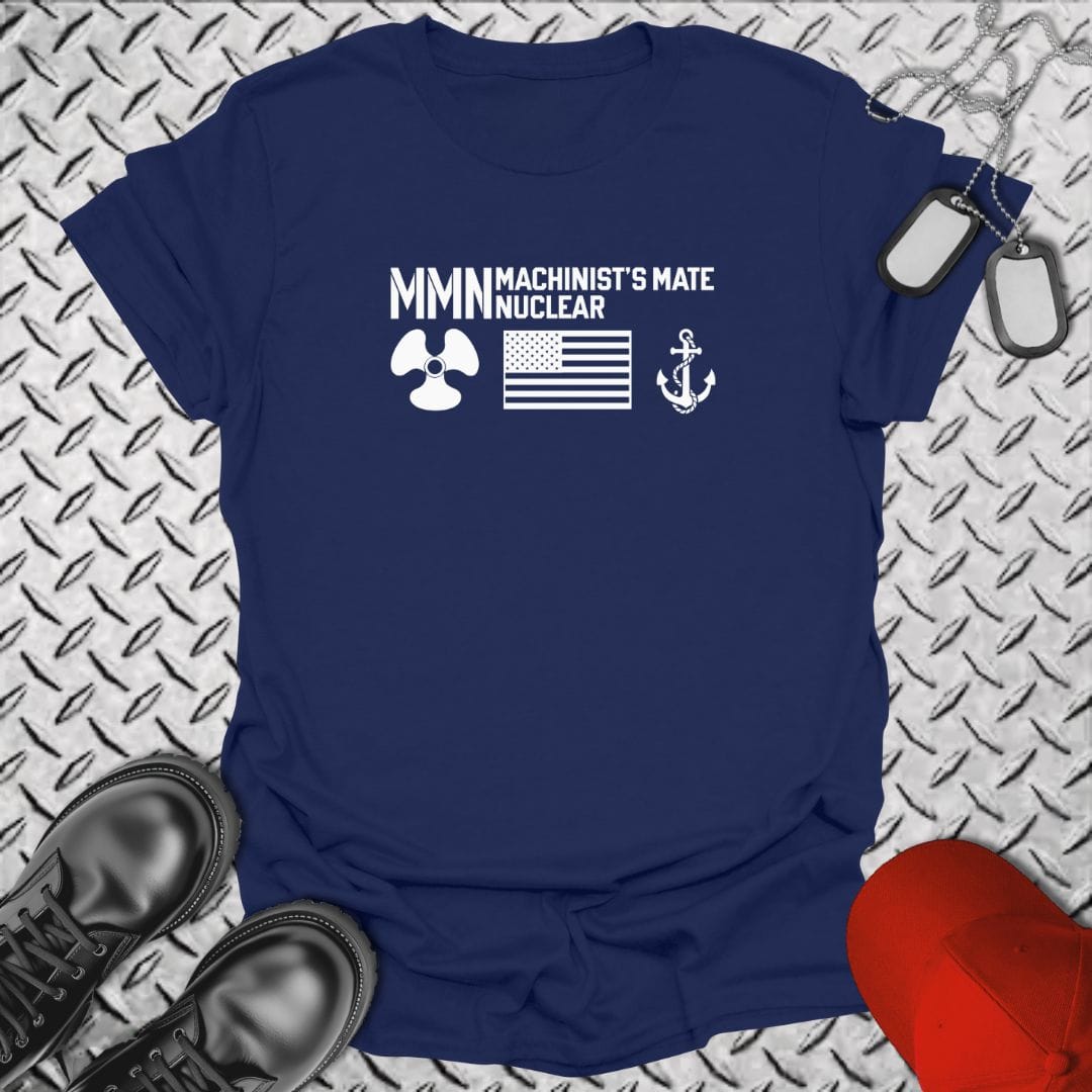 NavyHumor Everyday Tee Navy / S MMN - Flag & Anchor
