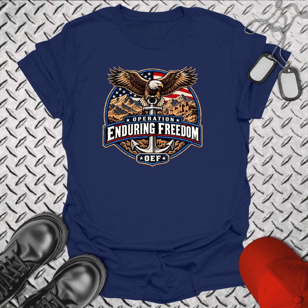 NavyHumor Everyday Tee Navy / S Operation Enduring Freedom