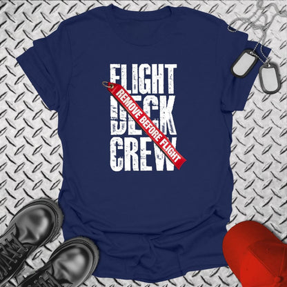 NavyHumor Everyday Tee Navy / S Remove Before Flight