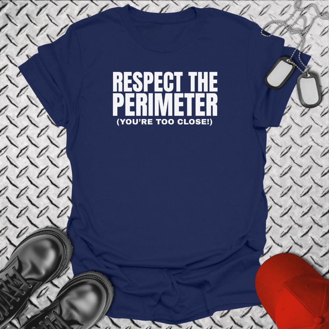 NavyHumor Everyday Tee Navy / S Respect The Perimeter