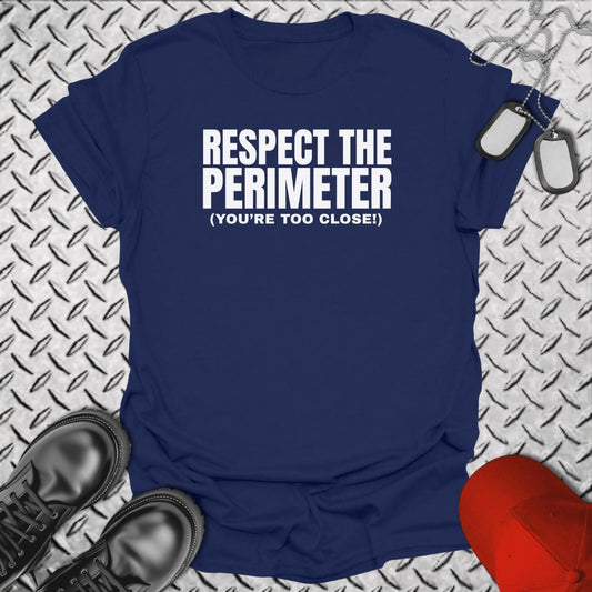 NavyHumor Everyday Tee Navy / S Respect The Perimeter