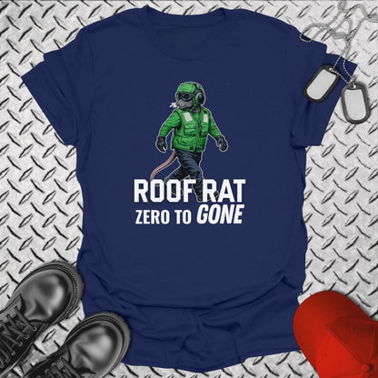 NavyHumor Everyday Tee Navy / S Roof Rat - Green