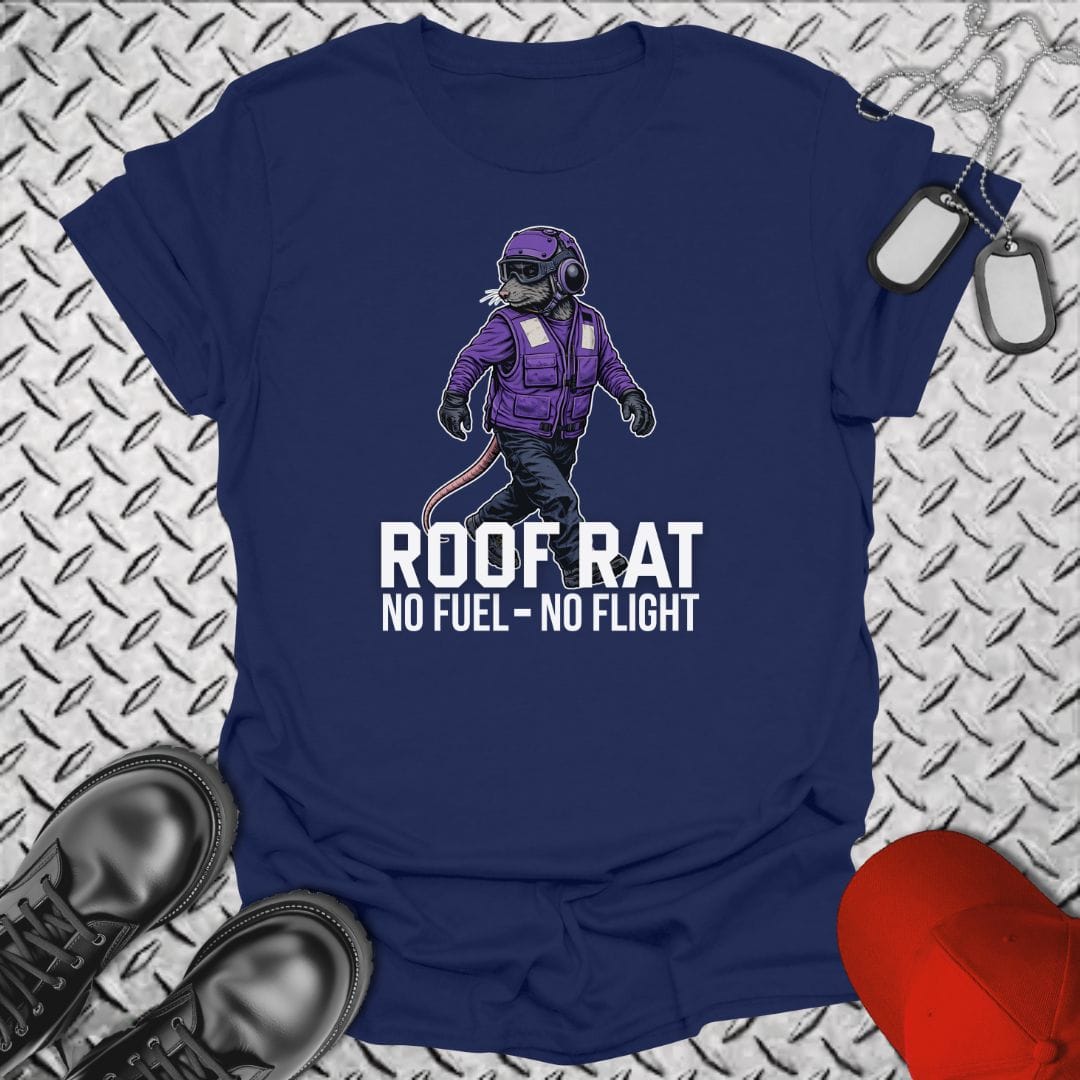 NavyHumor Everyday Tee Navy / S Roof Rat - Purple