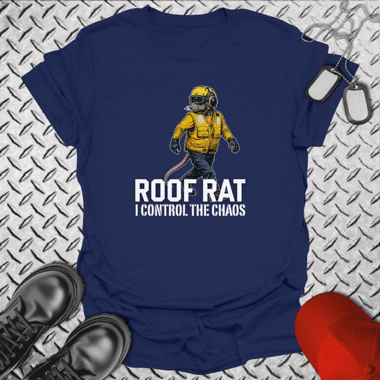 NavyHumor Everyday Tee Navy / S Roof Rat - Yellow
