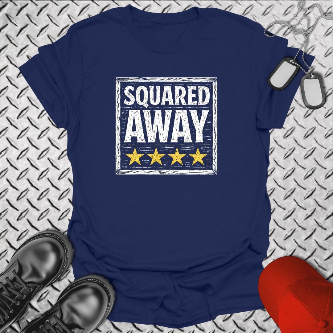 NavyHumor Everyday Tee Navy / S Squared Away