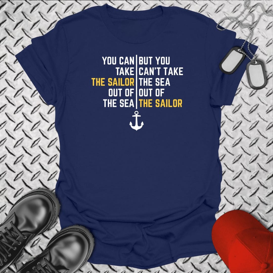 NavyHumor Everyday Tee Navy / S The Sea - The Sailor