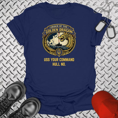 NavyHumor Everyday Tee Navy / S "Your Command" Order of the Golden Dragon