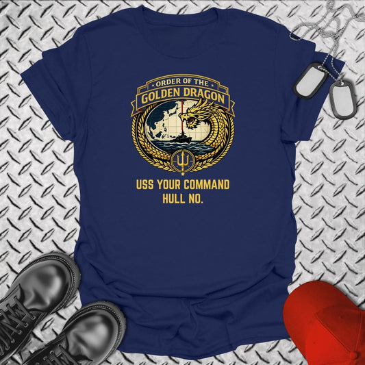NavyHumor Everyday Tee Navy / S "Your Command" Order of the Golden Dragon