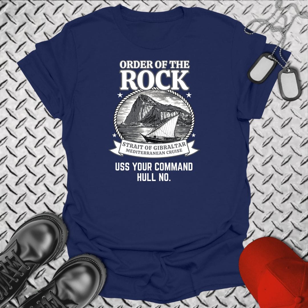 NavyHumor Everyday Tee Navy / S "Your Command" Order of the Rock