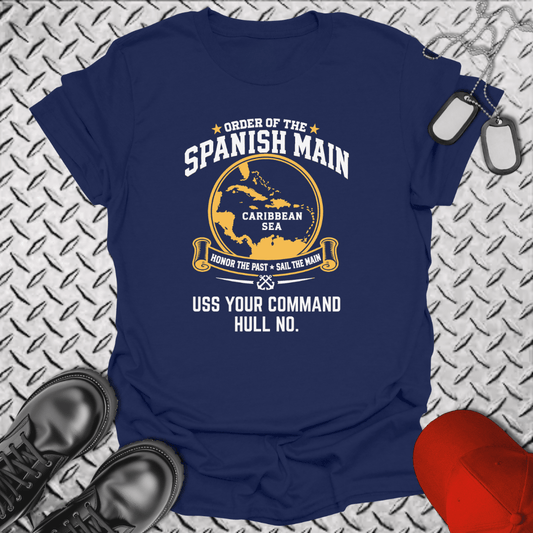 NavyHumor Everyday Tee Navy / S "Your Command" Order of the Spanish Main