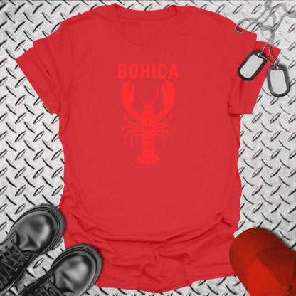 NavyHumor Everyday Tee Red / S BOHICA Lobster